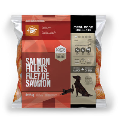 Big Country Raw Salmon Fillets (1lb) - Tail Blazers Etobicoke