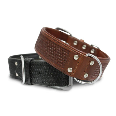 Angel Santa Fe Leather Collar - Tail Blazers Etobicoke