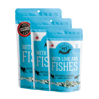 Granville With Love &amp; Fishes Dehydrated Sardines (210g) - Tail Blazers Etobicoke
