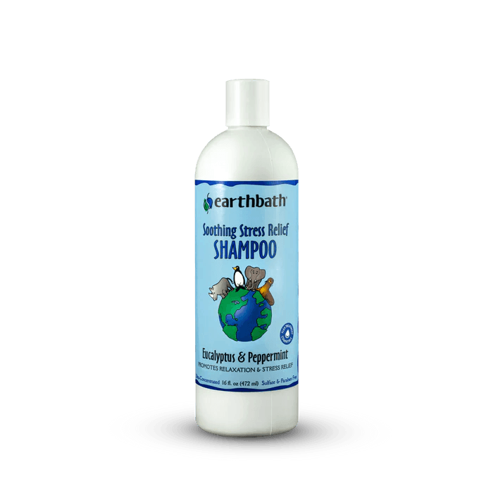 Earth Bath Stress Relief Shampoo with Eucalyptus & Peppermint (16oz) - Tail Blazers Etobicoke