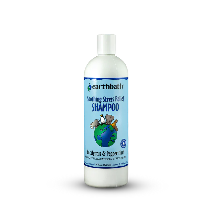 Earth Bath Stress Relief Shampoo with Eucalyptus & Peppermint (16oz) - Tail Blazers Etobicoke