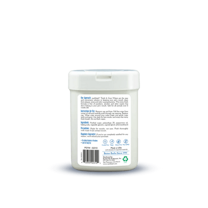 Earth Bath Tooth & Gum Wipes (25ct) - Tail Blazers Etobicoke