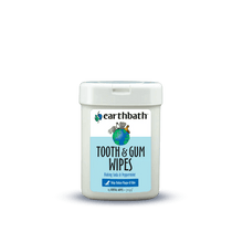 Earth Bath Tooth & Gum Wipes (25ct) - Tail Blazers Etobicoke