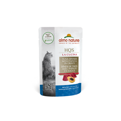 Almo Nature HQS La Cucina Tuna & Papaya Cat Pouch (55g) - Tail Blazers Etobicoke