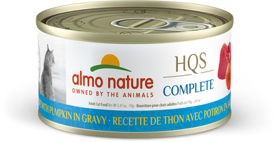 Almo Nature HQS Complete Tuna & Pumpkin Cat Can (70g) - Tail Blazers Etobicoke