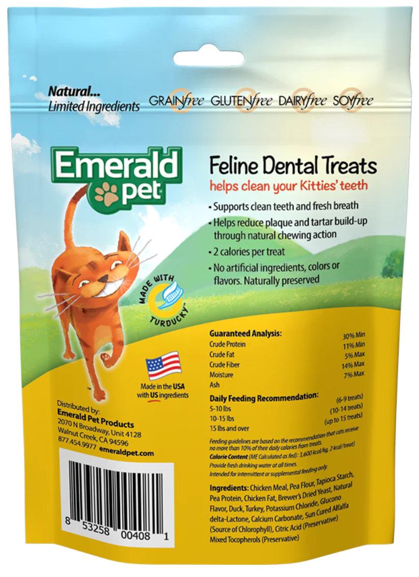 Emerald Pet Turducky Feline Dental Treat (3oz) - Tail Blazers Etobicoke