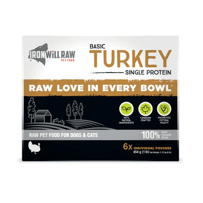 Iron Will Basic Turkey (6lb) - Tail Blazers Etobicoke