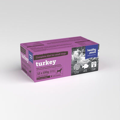 Healthy Paws Turkey Small Canine Complete (1.2kg) - Tail Blazers Etobicoke