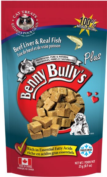 Benny Bully's Cat Beef Liver Plus Fish (25g) - Tail Blazers Etobicoke